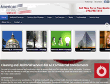 Tablet Screenshot of americanfacilityservices.com
